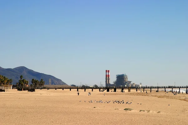 Estação de Energia Praia — Fotografia de Stock
