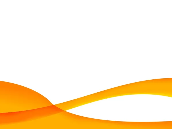 オレンジの波背景 — ストック写真