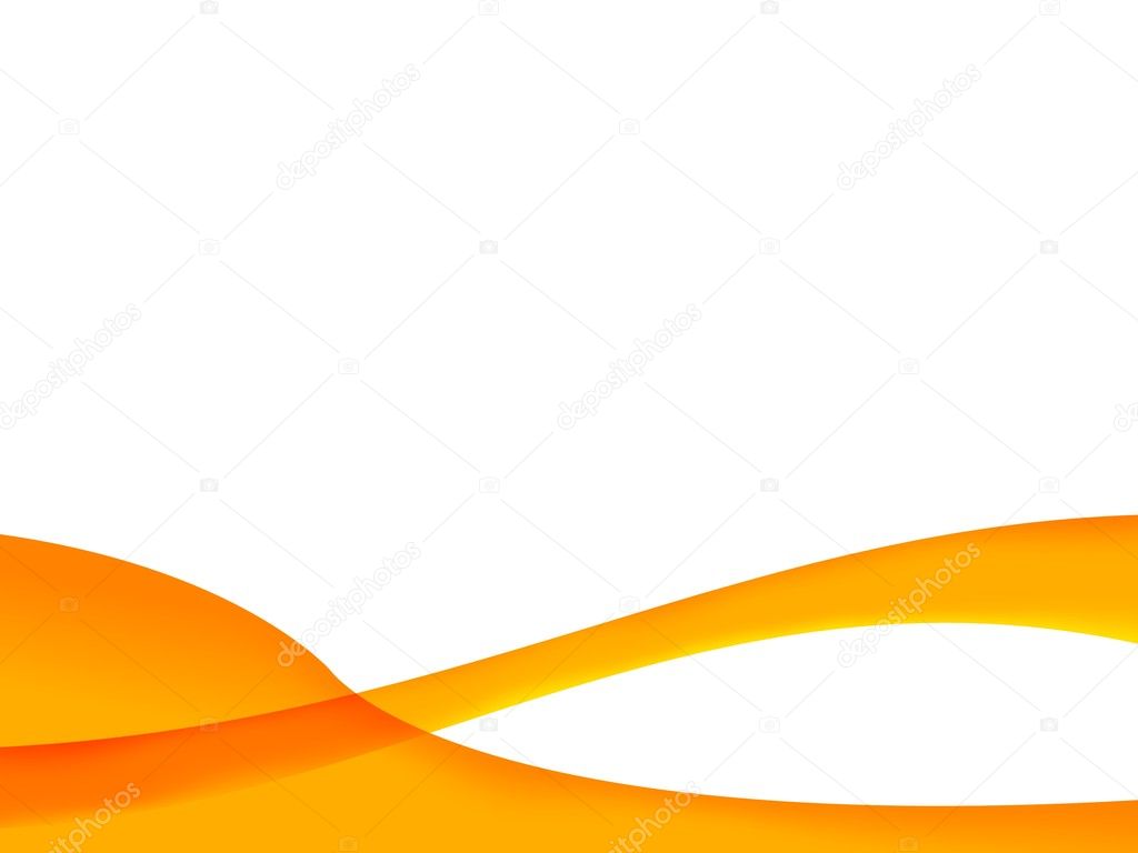 Orange Wave Background