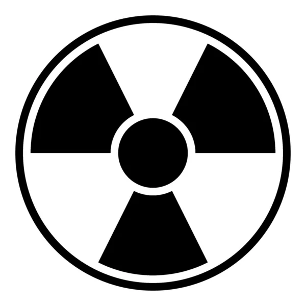 Säteilyvaroitusmerkki — kuvapankkivalokuva