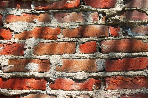 Sombras de parede de tijolo — Fotografia de Stock