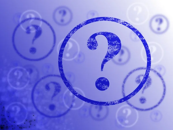 Question Mark Background — Stock Photo, Image