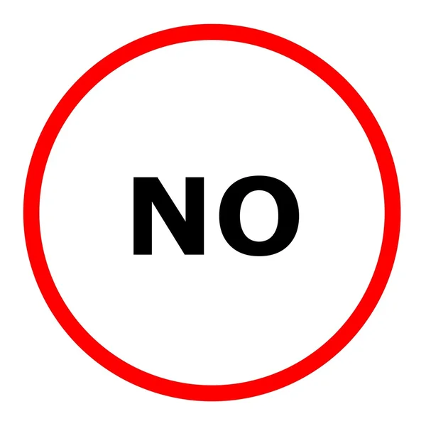 No Sign — Stock Photo, Image