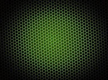 Honeycomb Background Green clipart