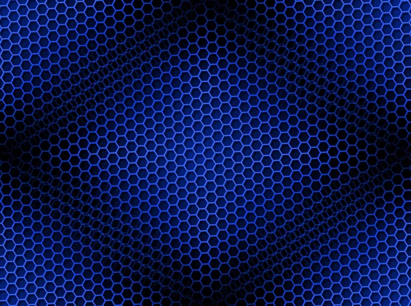 Honeycomb Background Seamless Blue — Stock Photo, Image