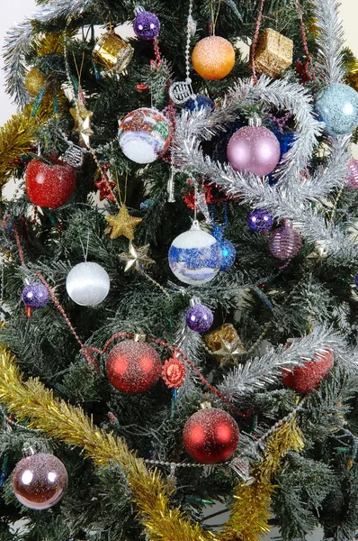 Karácsonyfa dísztárgyak — Stock Fotó