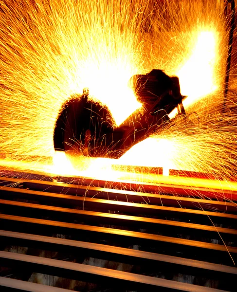Steel flame — Stock Photo, Image