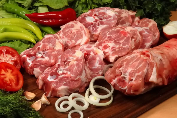 Carne de pescoço — Fotografia de Stock
