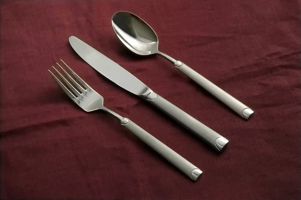 刀和叉子勺子 — 图库照片