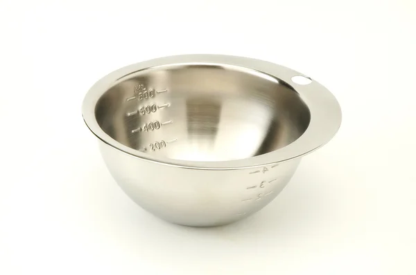 Steel bowl — Stock Photo, Image
