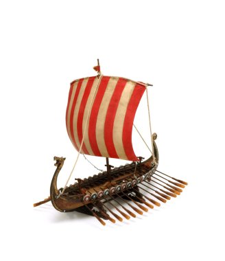 Viking ship clipart