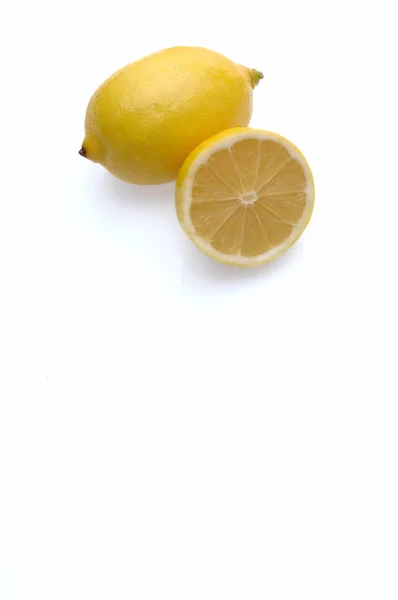 Lemon and half — Stock Photo, Image