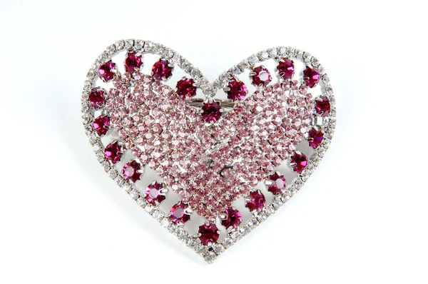Heart shape jewel — Stock Photo, Image
