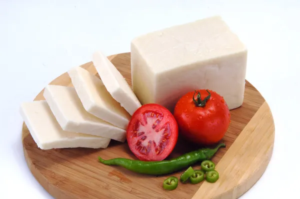 White cheese — Stock Photo, Image