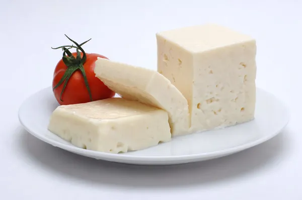 Fehér sajt — Stock Fotó