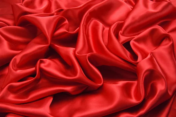 Tissu rouge — Photo