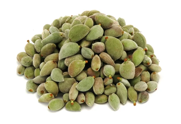 Green almond — Stock Photo, Image