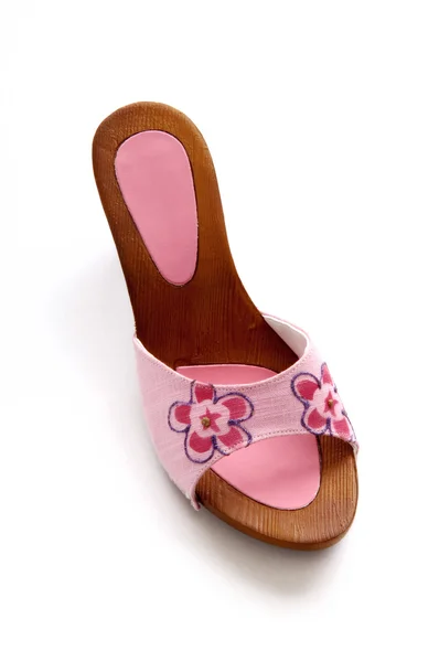 Woman slipper — Stock Photo, Image
