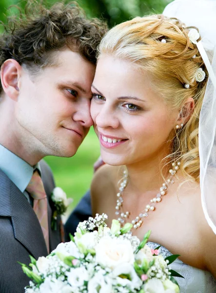 Newlyweds. Royalty Free Stock Photos