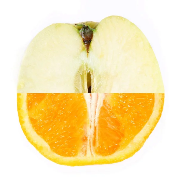 Collage of fresh fruit — Stock Photo, Image