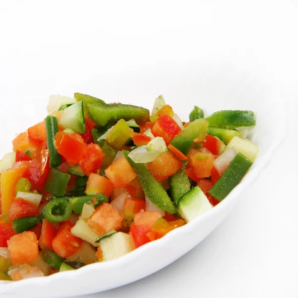 Färsk grönsakssallad — Stockfoto