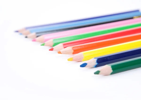 Colored pencils Royalty Free Stock Photos