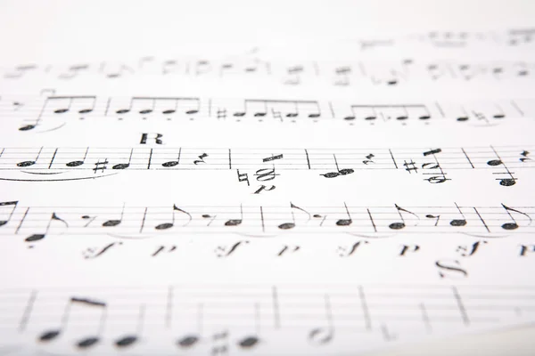 stock image Musical notebook