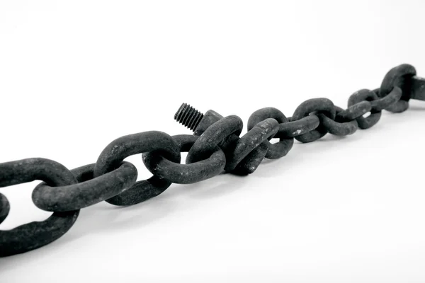 An old rusty chain — Stock Photo, Image