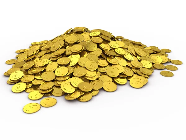 Golden coins — Stock Photo, Image