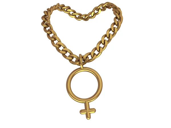 stock image E necklace;