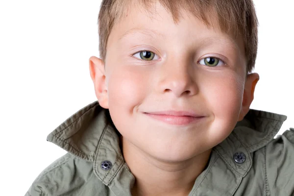 Gülümseyen Çocuğun Portresi — Stok fotoğraf