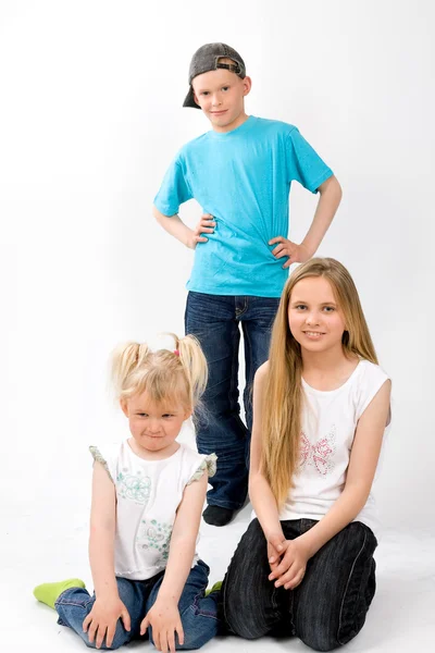 Brother and Sisters — Stock Photo, Image