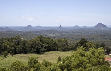 Glass House Mountains clipart