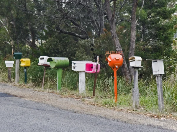 Mektup kutuları — Stok fotoğraf