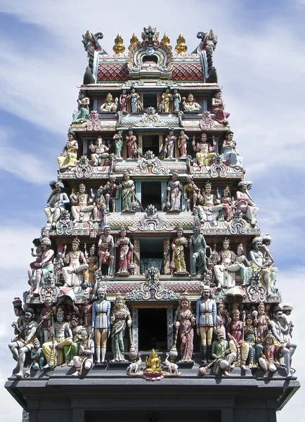 Srí mariamman hindu templomban — Stock Fotó
