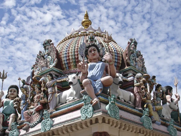 Sri mariamman templo hindu — Fotografia de Stock