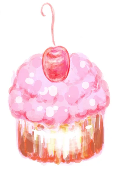 Ilustração doce rosa — Fotografia de Stock