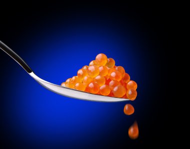 Red caviar clipart