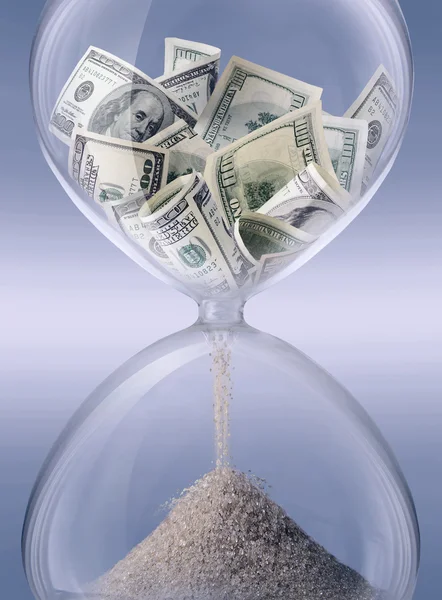Tiempo - dinero — Foto de Stock