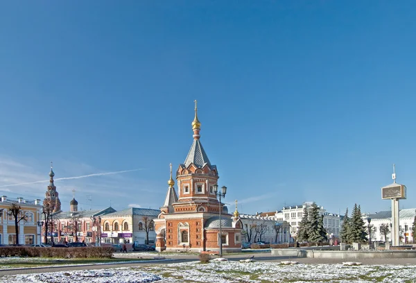 Переглянути старої церкви в Ярославль, Російська Федерація — стокове фото