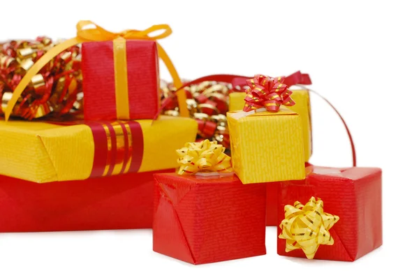 Cajas con regalos — Foto de Stock