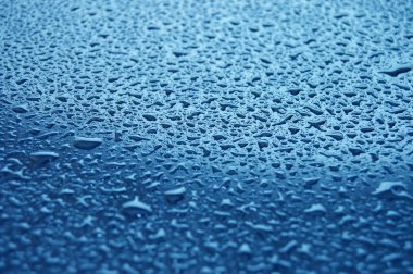 Water droplets on glass clipart