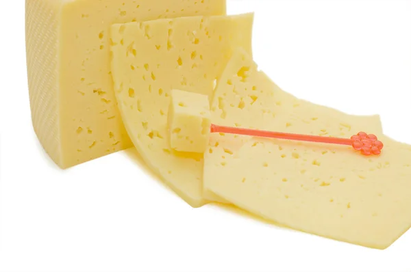 Pieza de queso — Foto de Stock