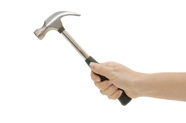Hammer in der Hand — Stockfoto
