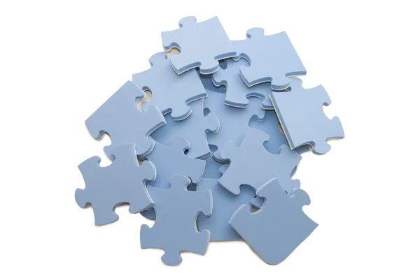 Fatias de puzzle — Fotografia de Stock