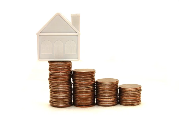 Syftet - att köpa hus — Stockfoto