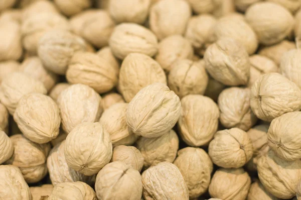 Rozptyl ořechů v supermarketu — Stock fotografie