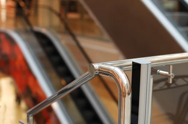 stock image The escalator in shopping centre