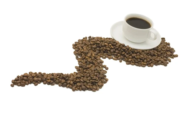 Kopp från kaffe — Stockfoto
