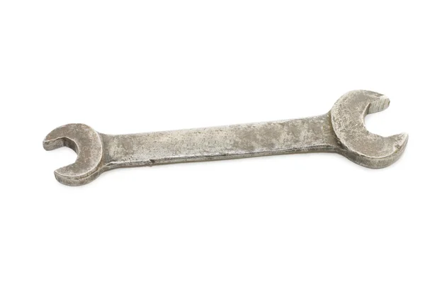 Oude roestige spanner — Stockfoto